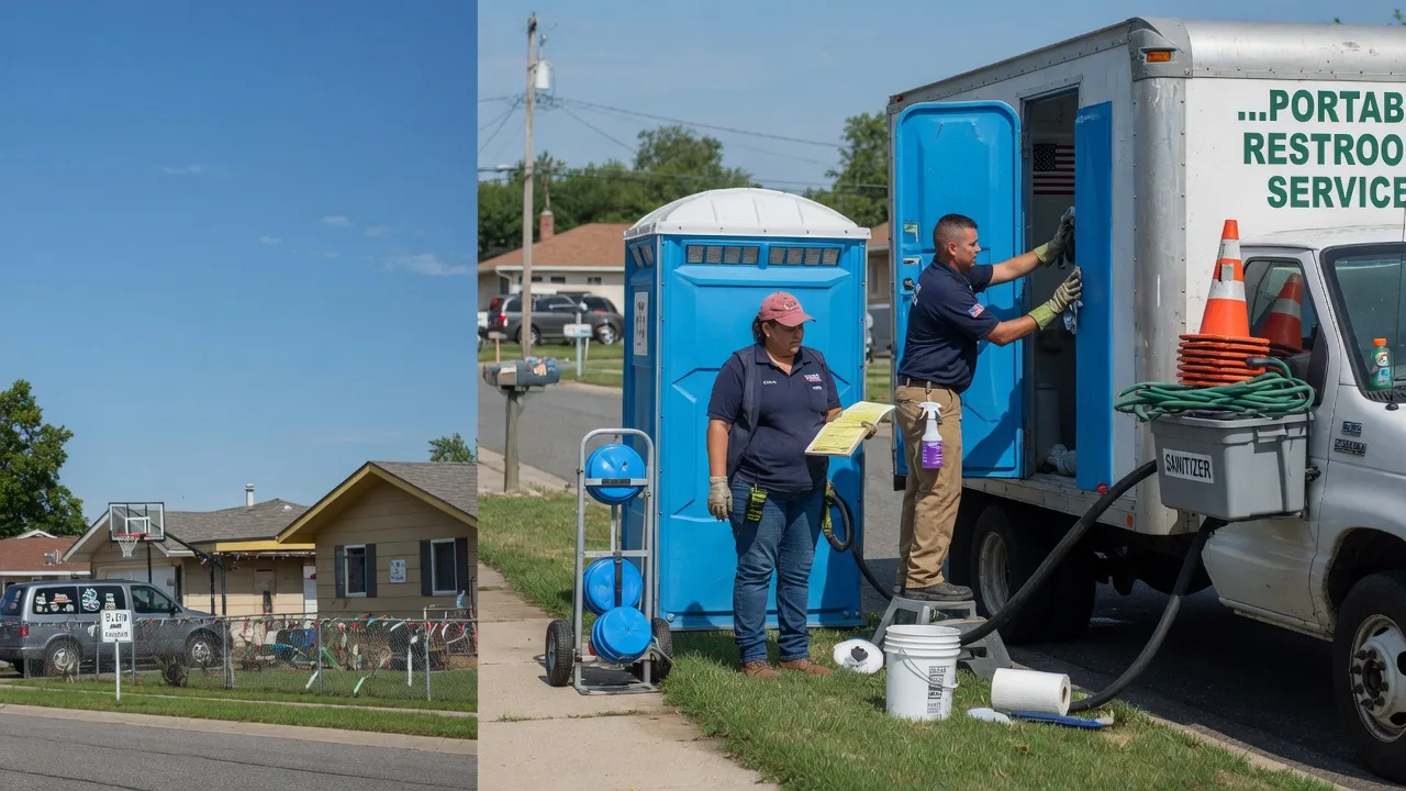 Portable Toilet Rental in Pewaukee, WI near me